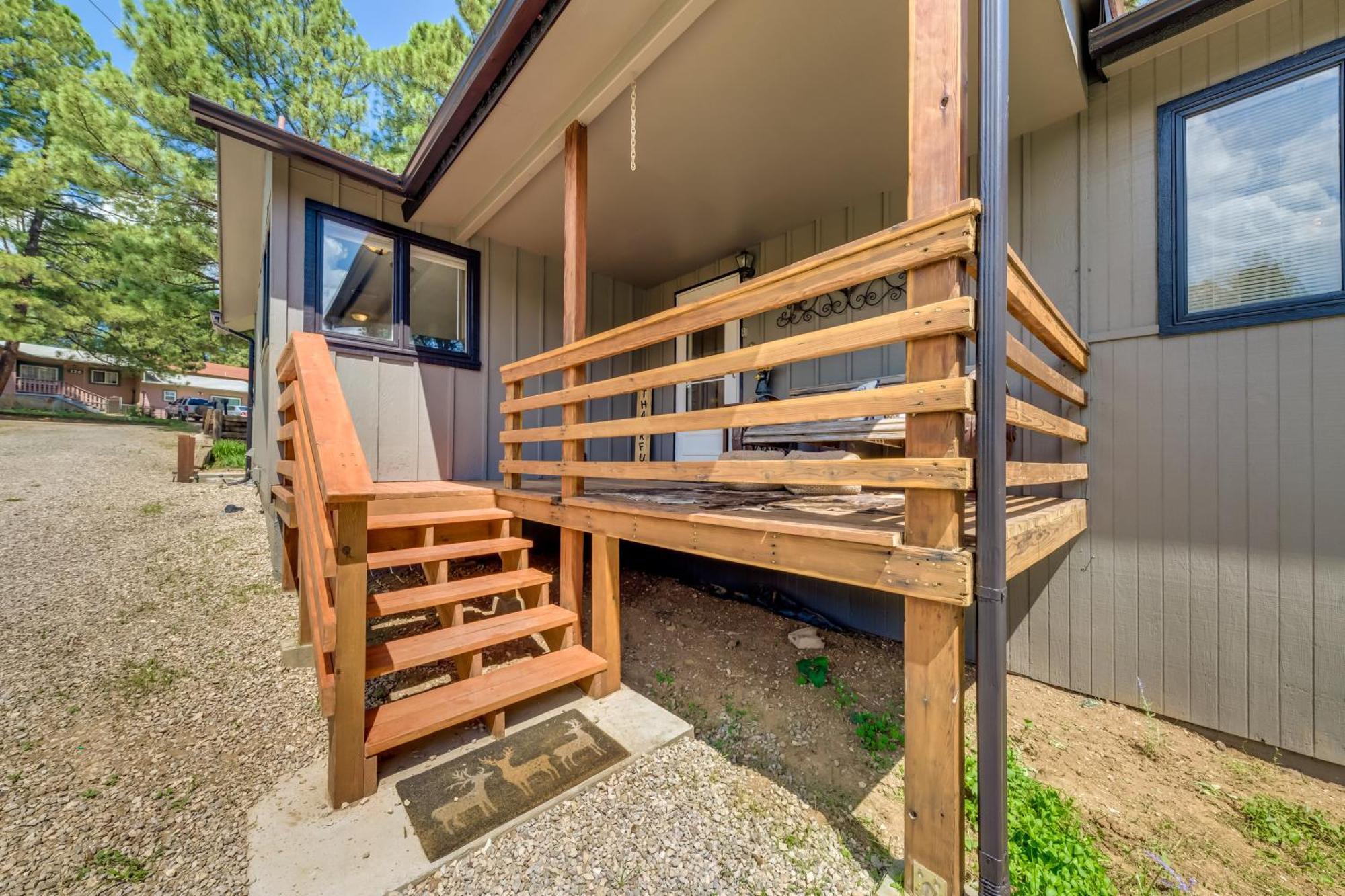 Ruidoso Home With Patio, Walk To Restaurants! ภายนอก รูปภาพ