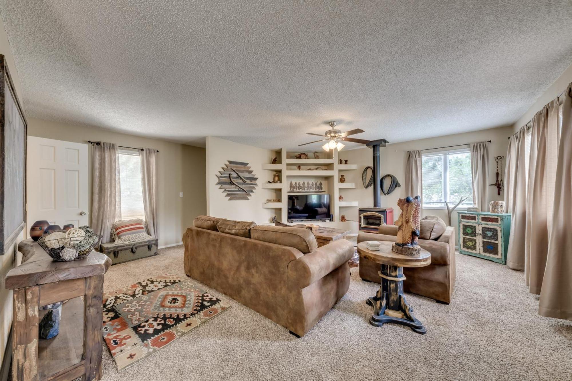 Ruidoso Home With Patio, Walk To Restaurants! ภายนอก รูปภาพ